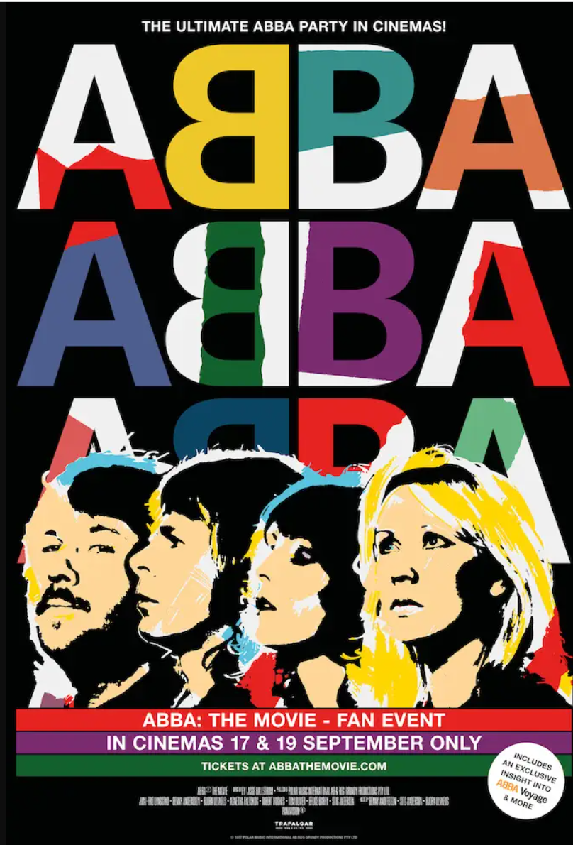 『ABBA： The Movie - Fan Event』劇場予告完成！-9.17(日)＆9.19(火) 劇場公開
